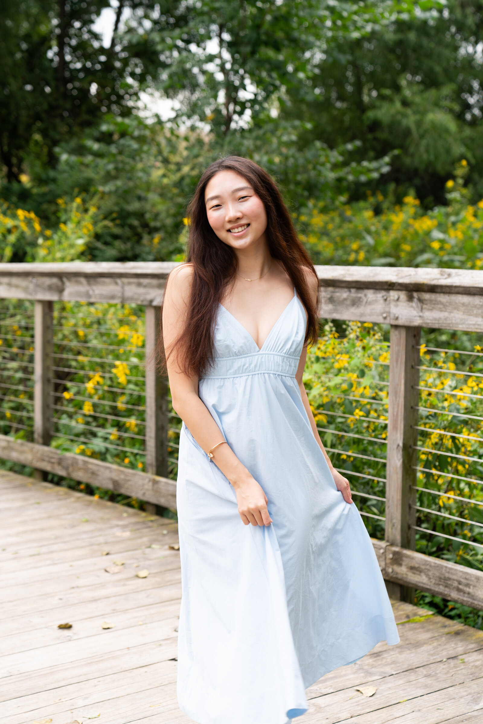 long dress for senior pictures