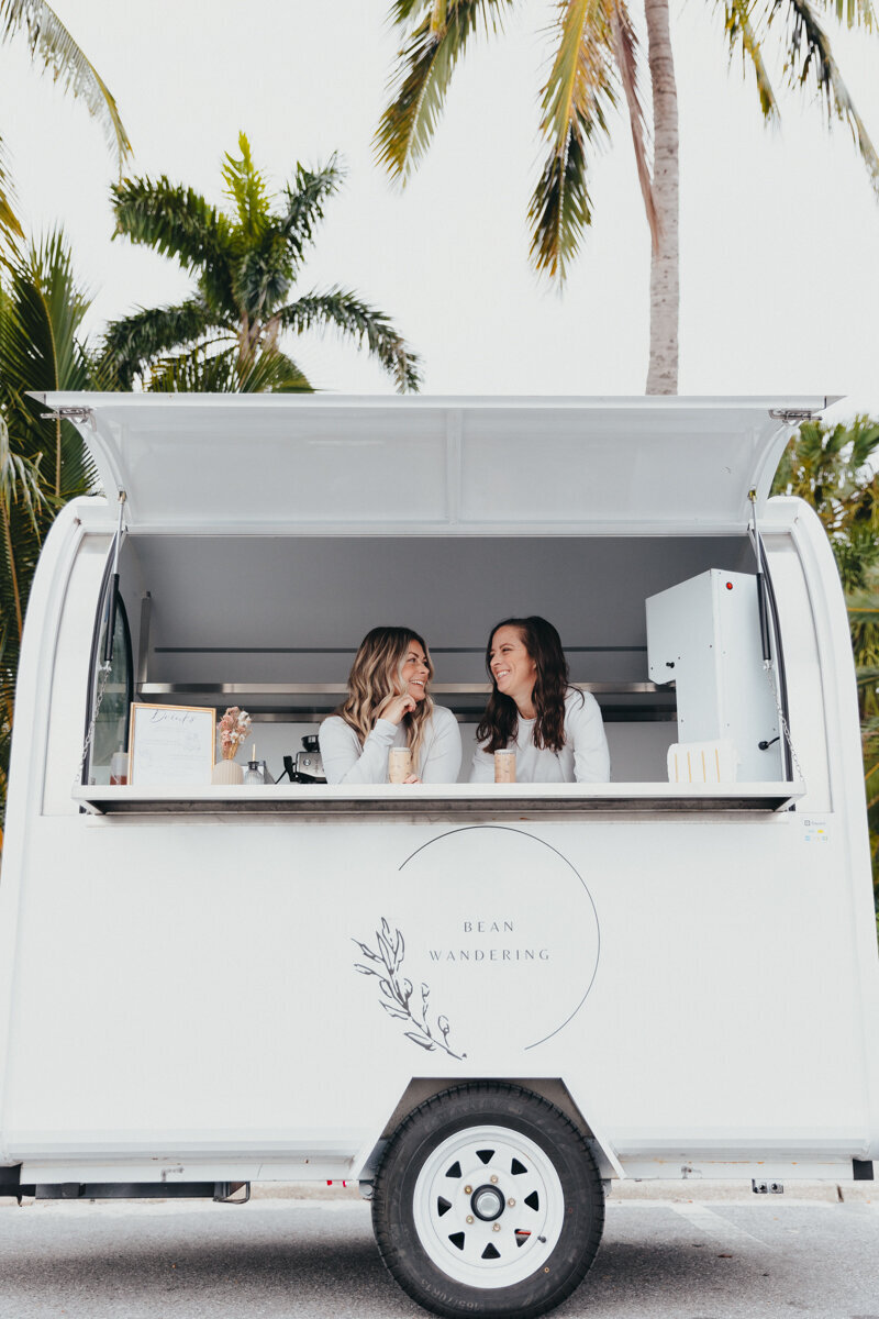 two st pete entrepreneurs in a food truck