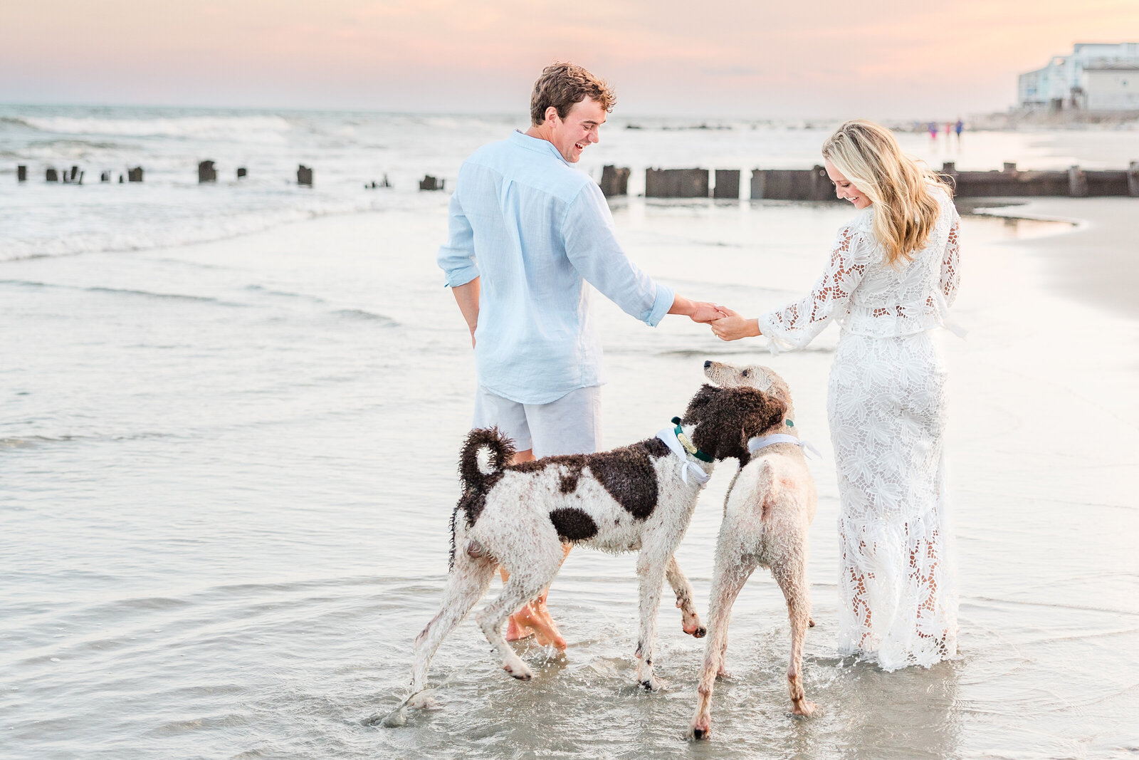 Emma Kate + Will  Beach Engagement-49
