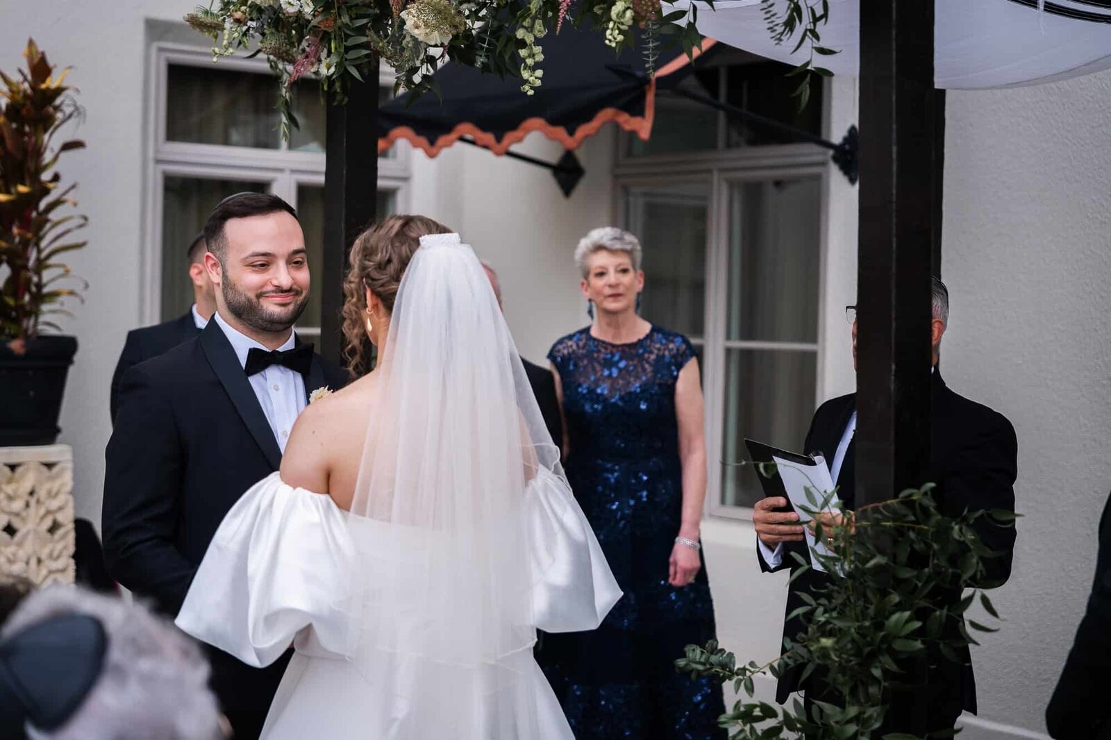 jewish wedding ceremony Casa Monica Wedding venue in St Augustine