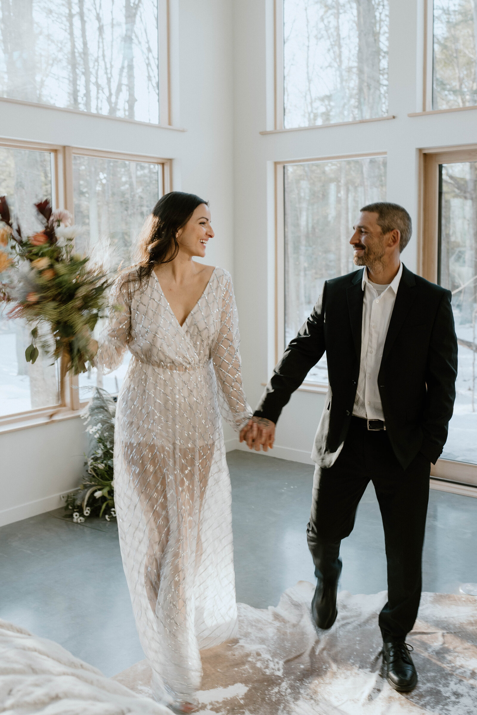 Wausau Wisconsin Intimate wedding elopement Olivia + Ryan-212