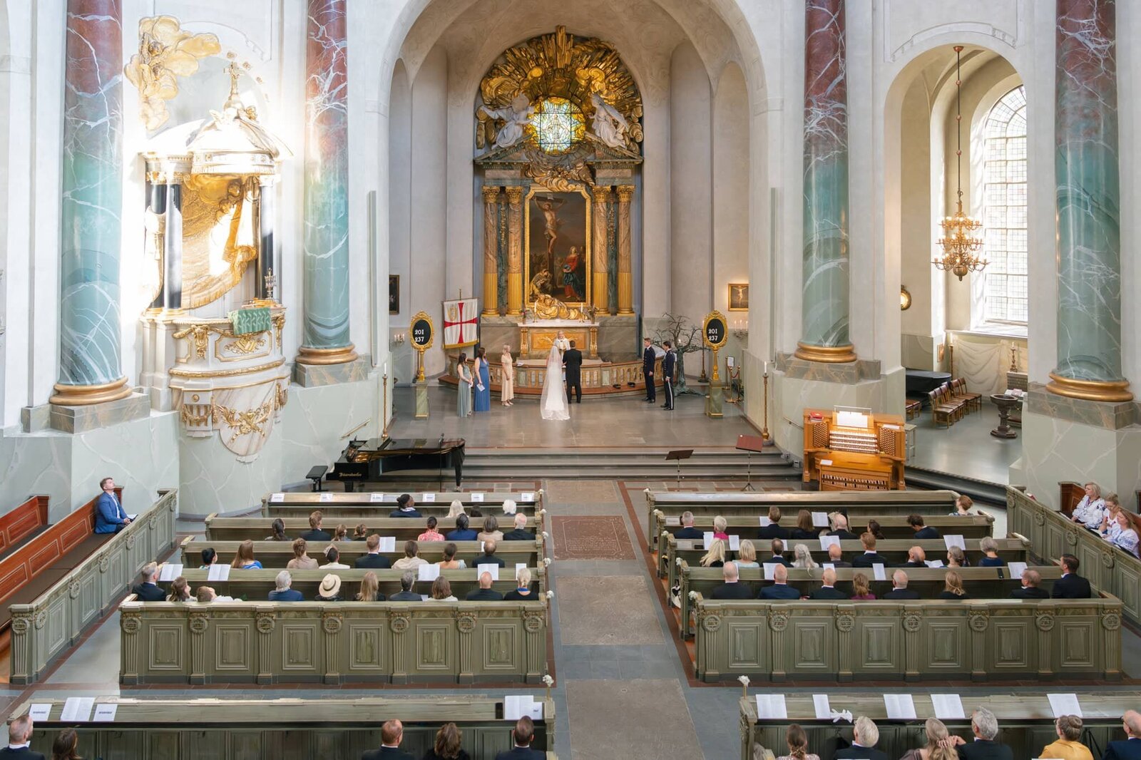 Destination Wedding Photographer in Stockholm Anna Lundgren Wedding at Hedvig Eleonora Church, Hotel Diplomat and M:S Blue Charm in Östermalm Stockholm Sweden22