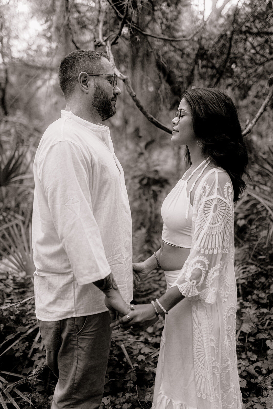 Delray Oaks Natural Area Florida Engagement Couple Photoshoot_Kristelle Boulos Photography-005