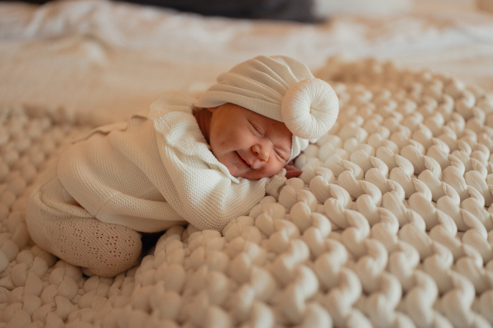 Newborn Portrait taken by Vancouver Washington Family Photographer.