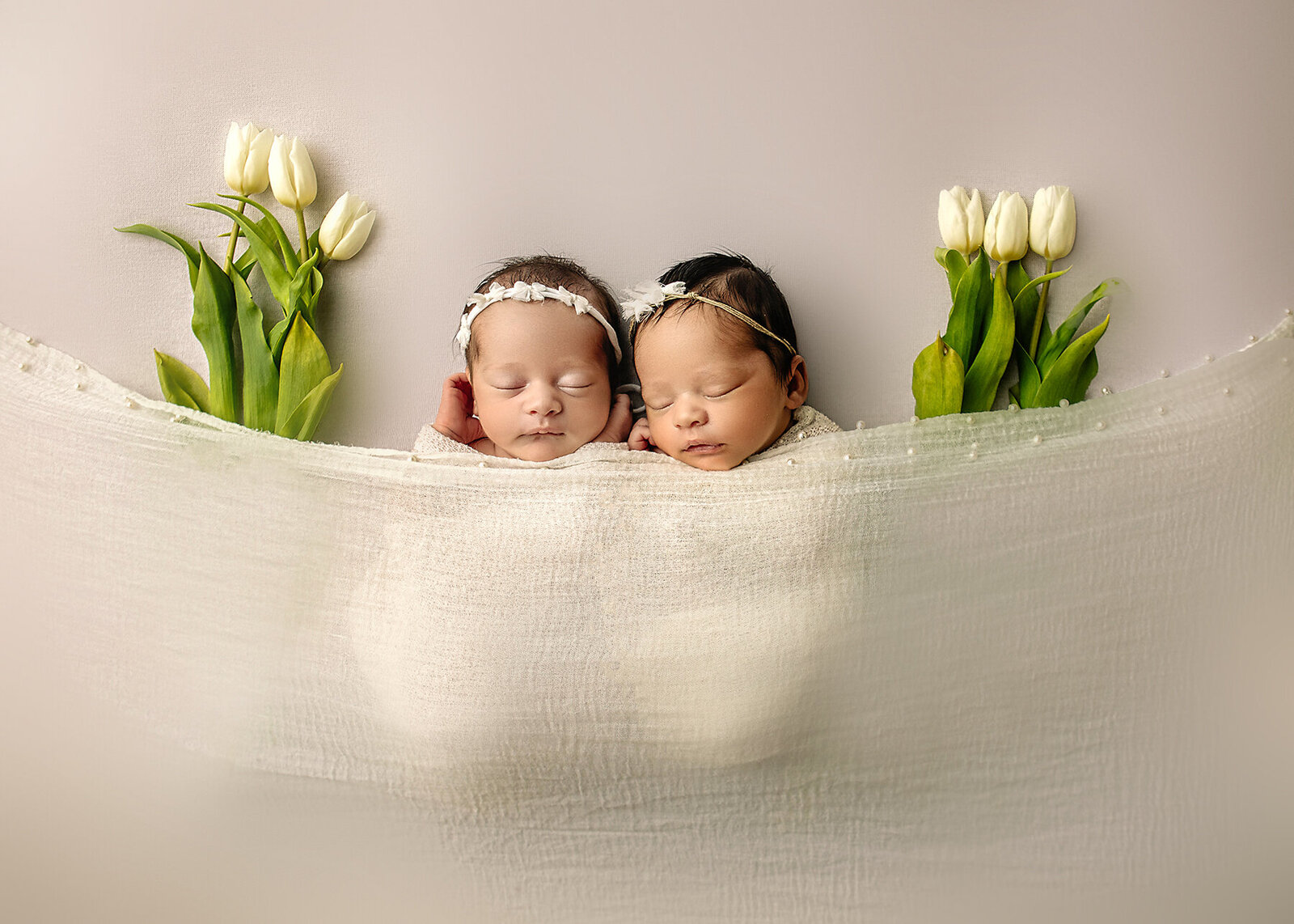 newborn twin girls norman oklahoma
