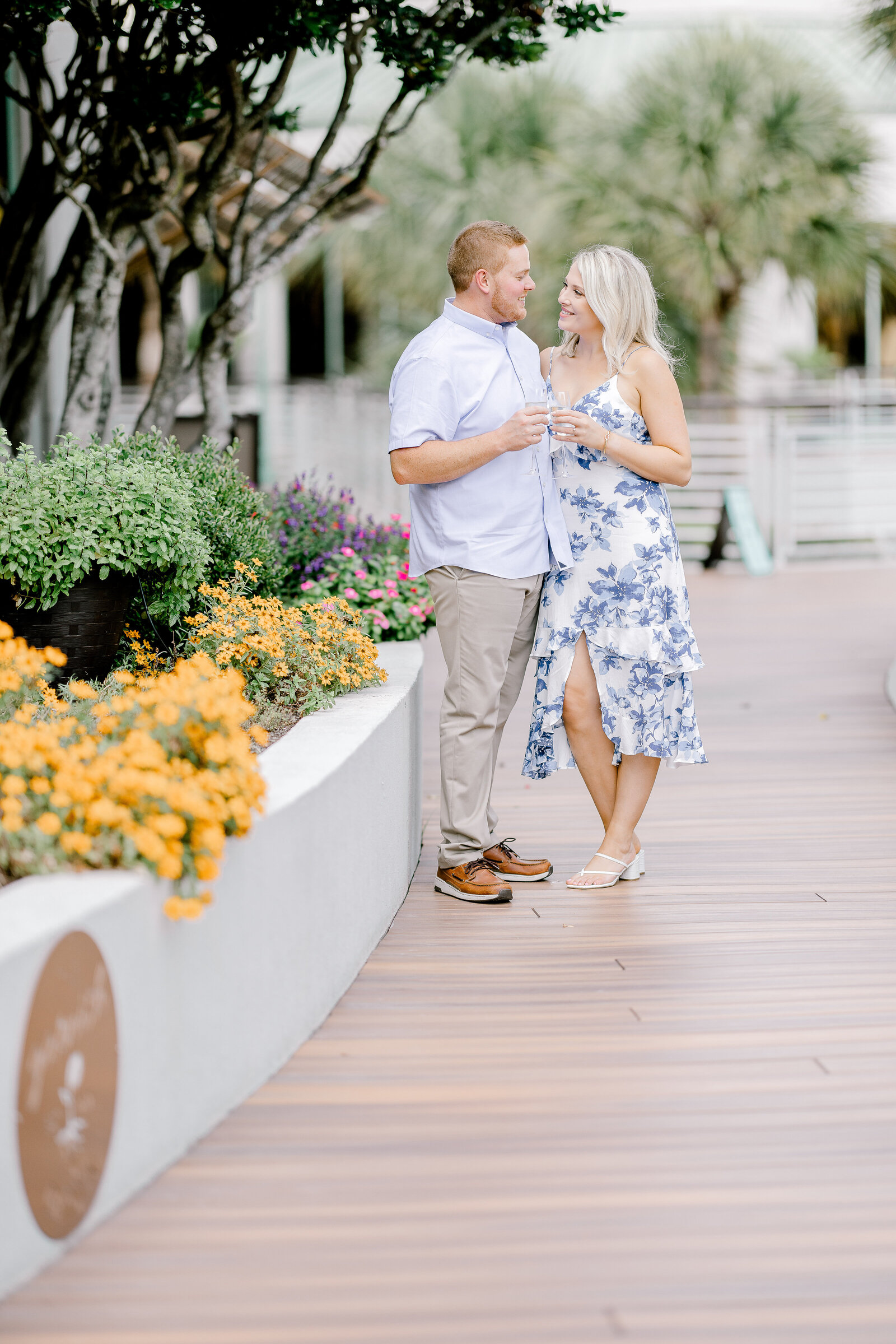 Light and Airy Hilton Head Island Engagement Session-14