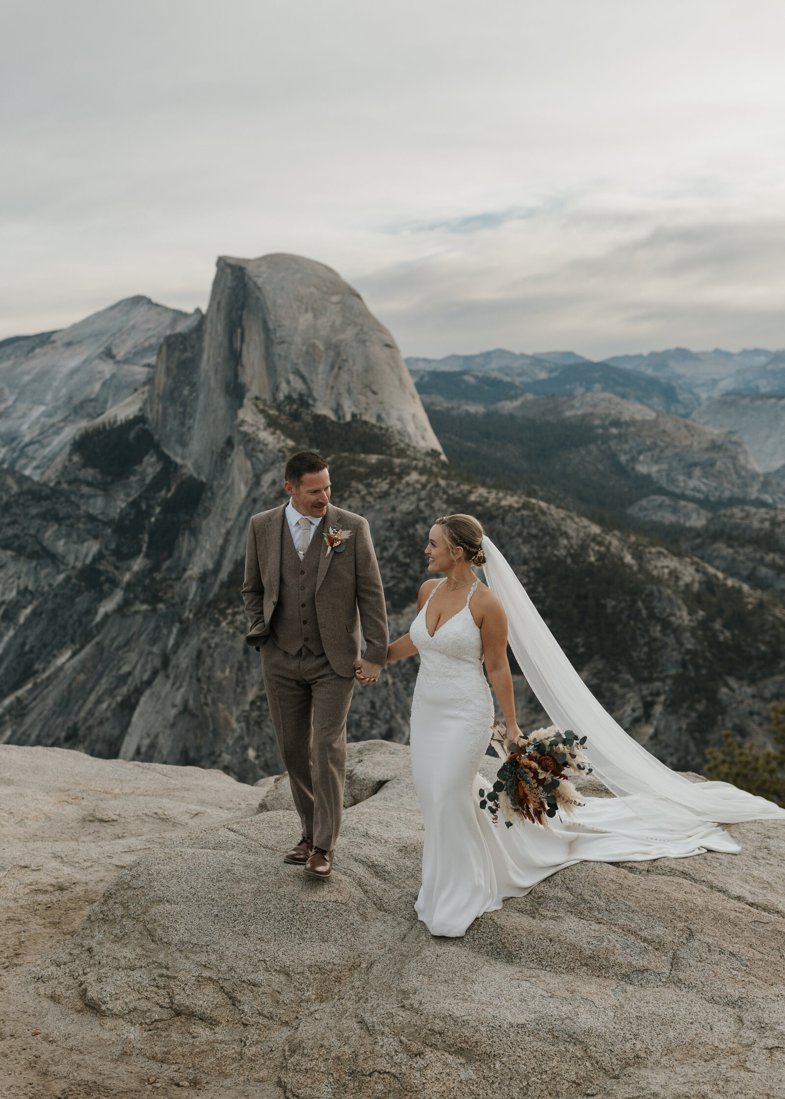 Yosemite Intimate Wedding with Half Dome