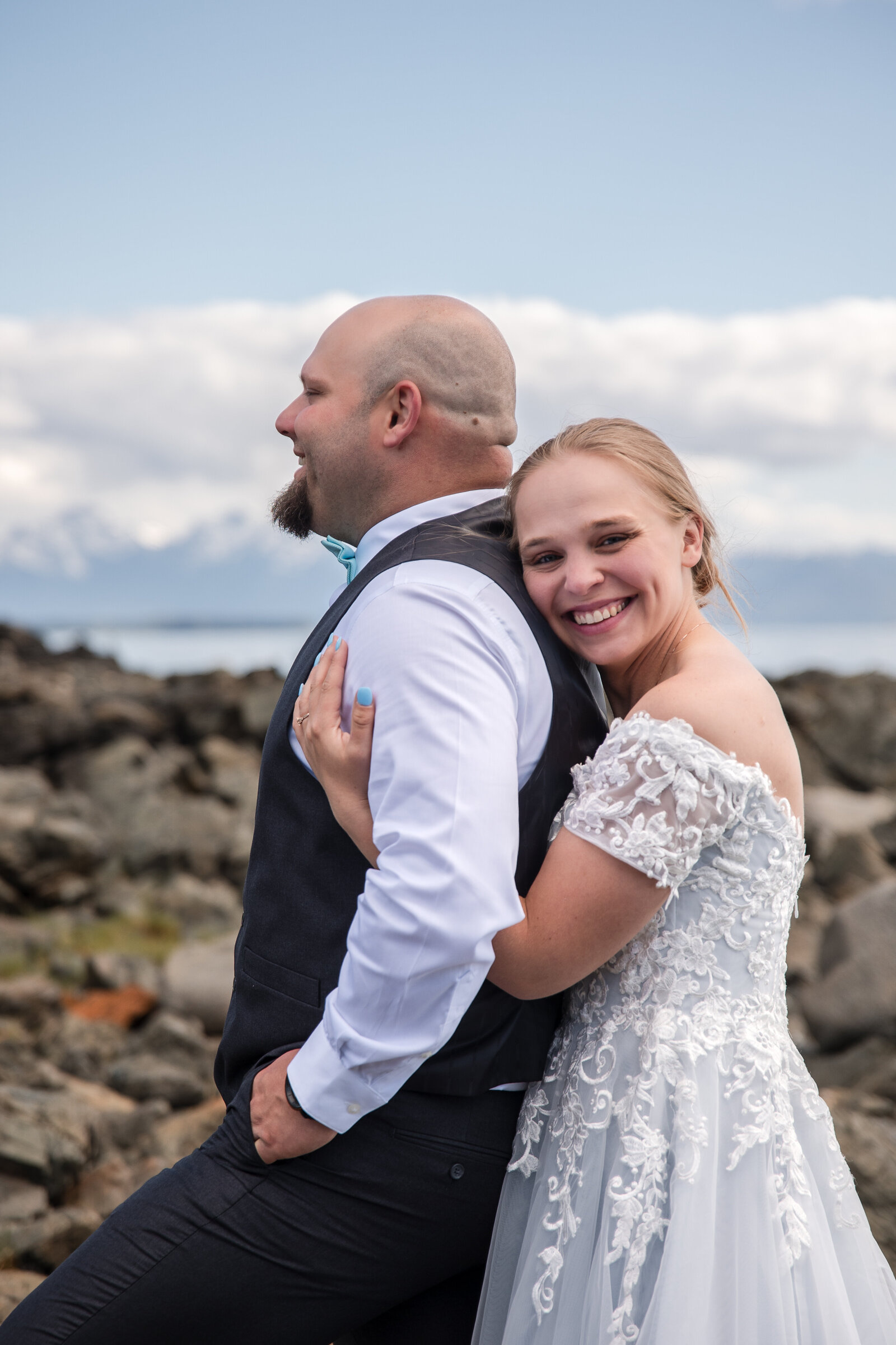 Christine Johnson Photography - Rachel and Bill Wedding Glacier Juneau AK -14