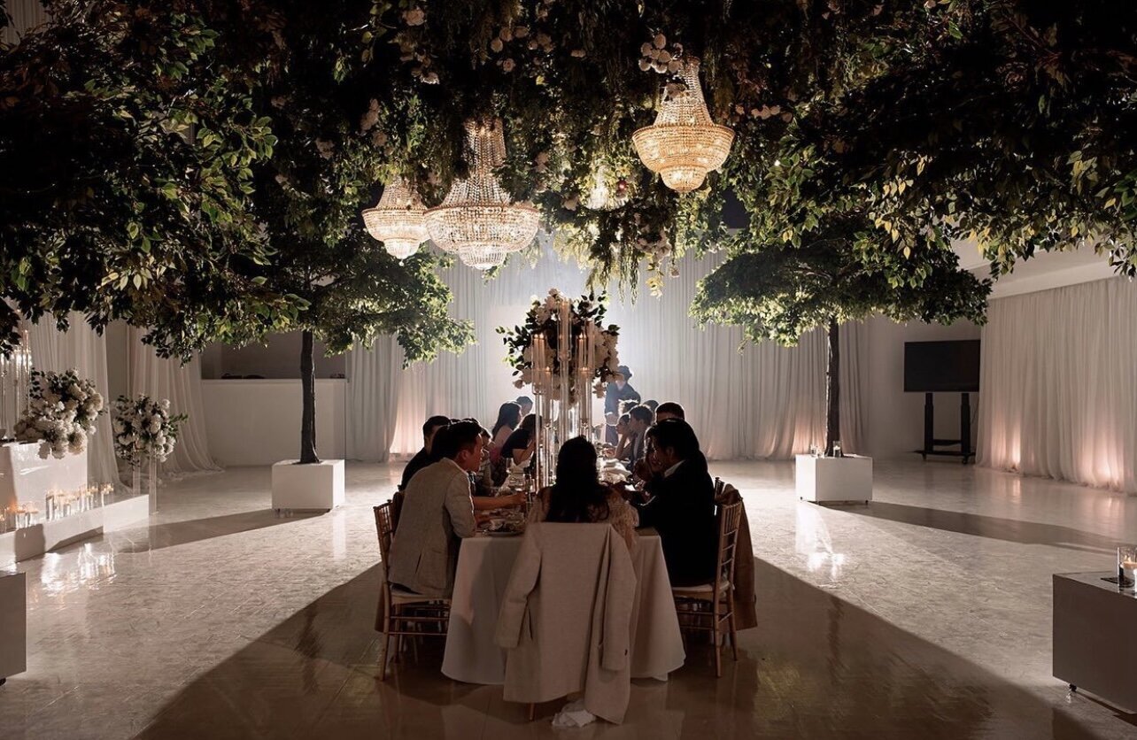 Whitestone ballroom for a Nikkah celebration