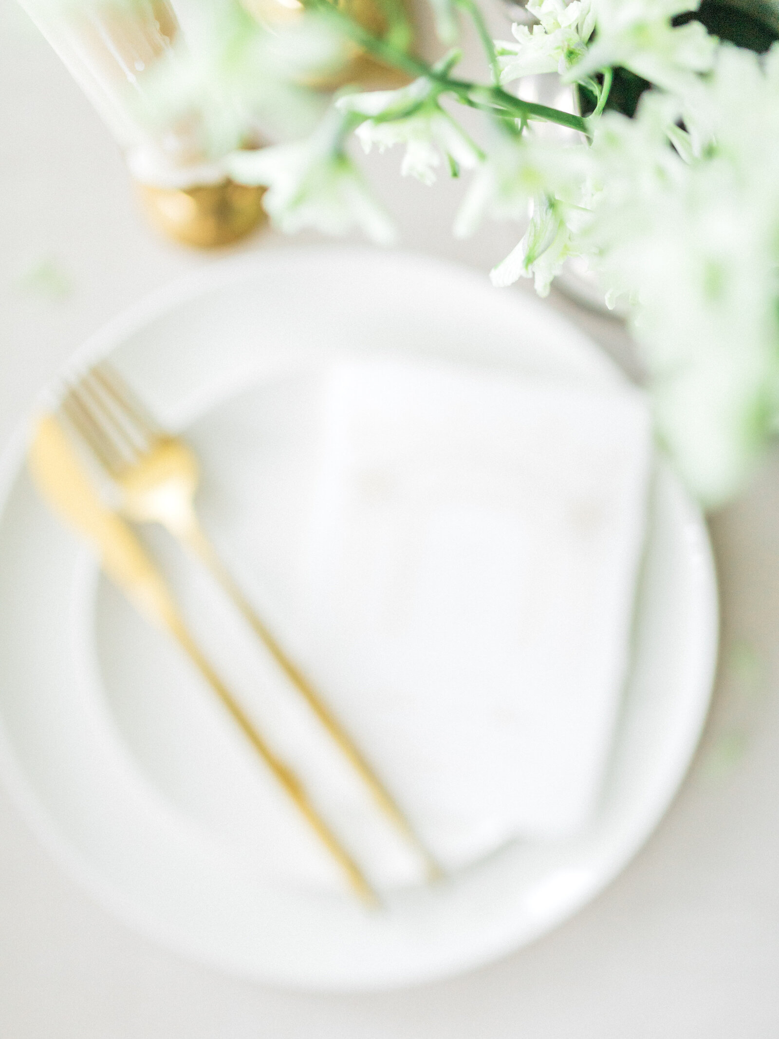 Wedding Cutlery and Table setting