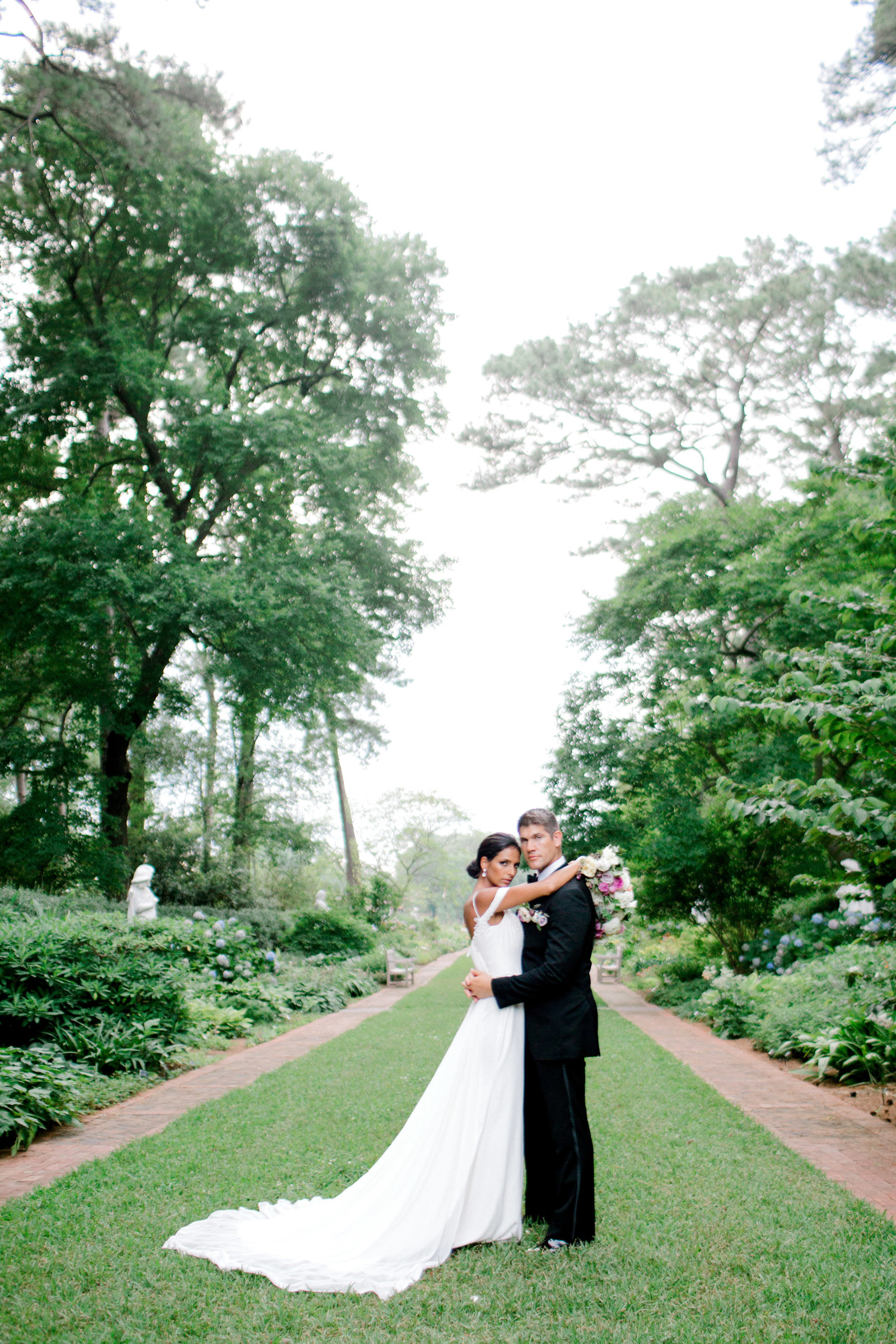 Ava Loren Design Floral Artist Designer Wedding Norfolk Botanical Gardens Andrew & Tianna Photography-553