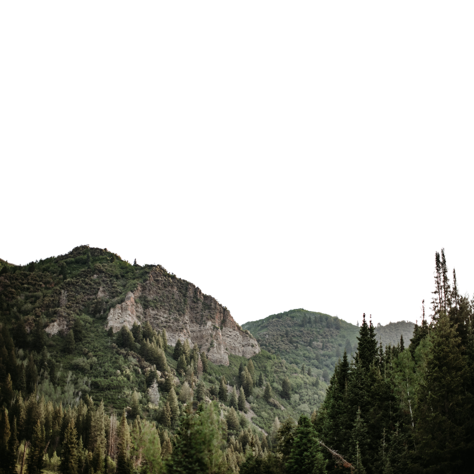 mountain cutout