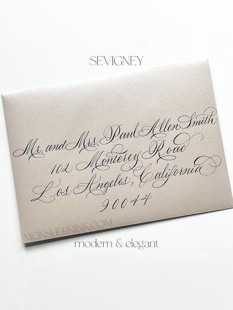 Dallas Calligrapher Mon Sherri Ink1