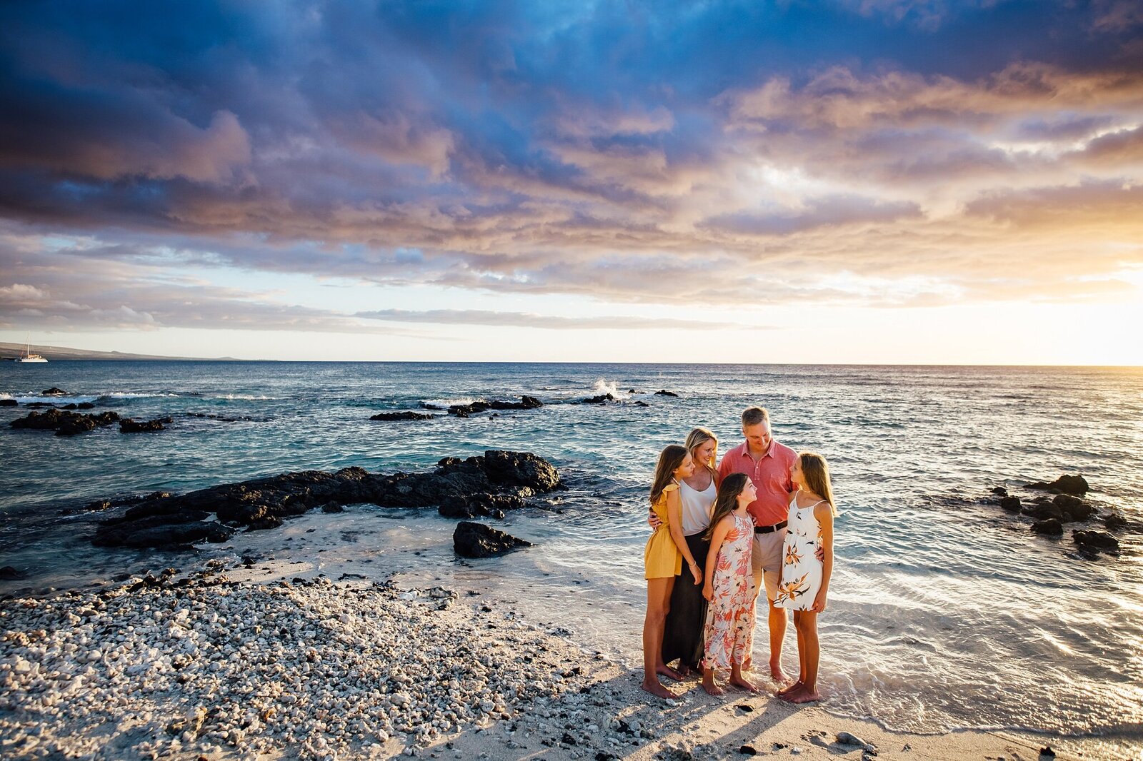 spectacular hawaii sunset