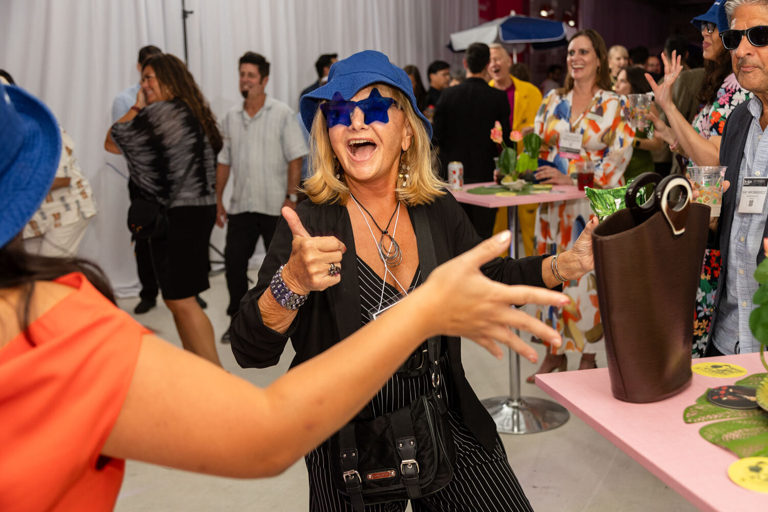 People having fun at a party