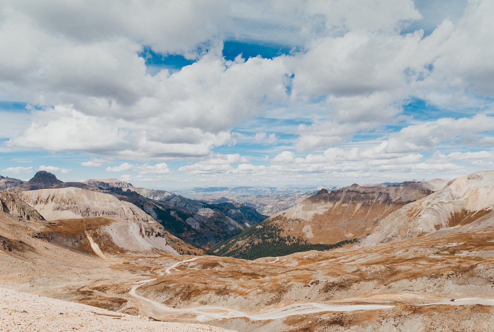 The San Juan Mountains of Imogene Pass