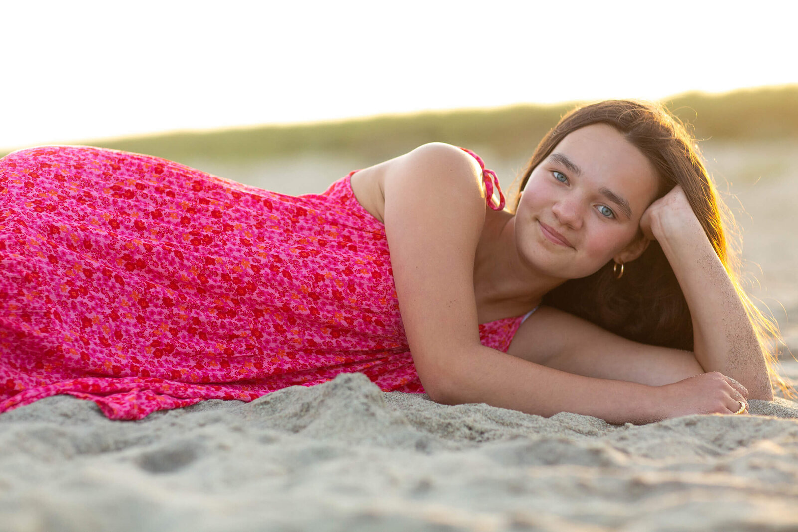 Teen beach portraits - Paige P Photography