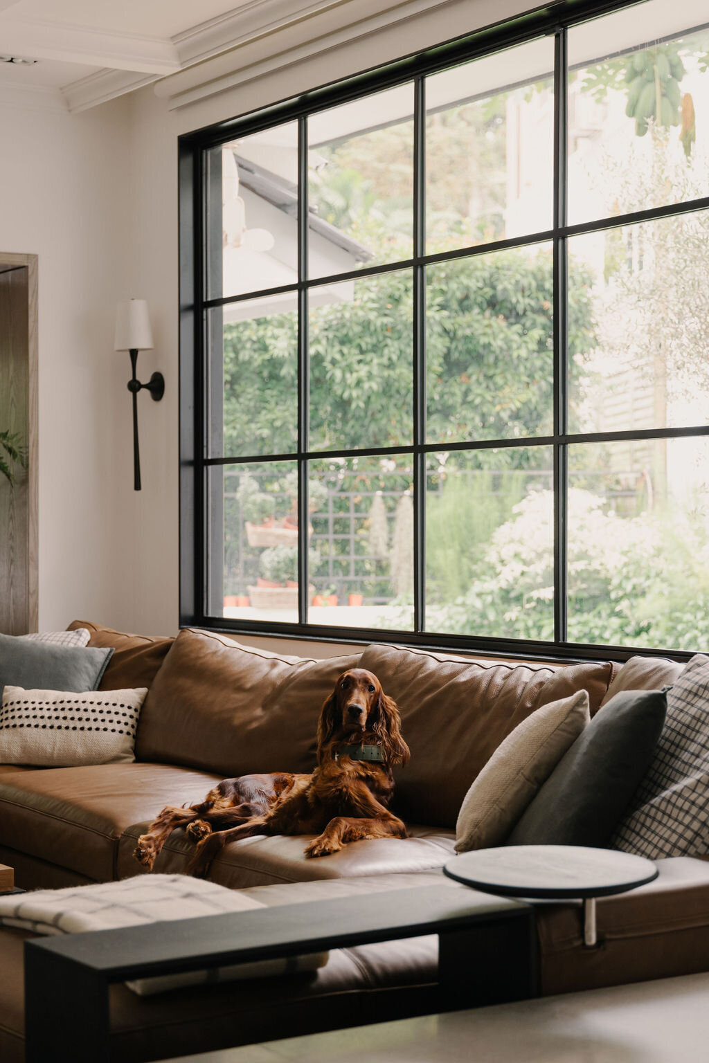 living room view