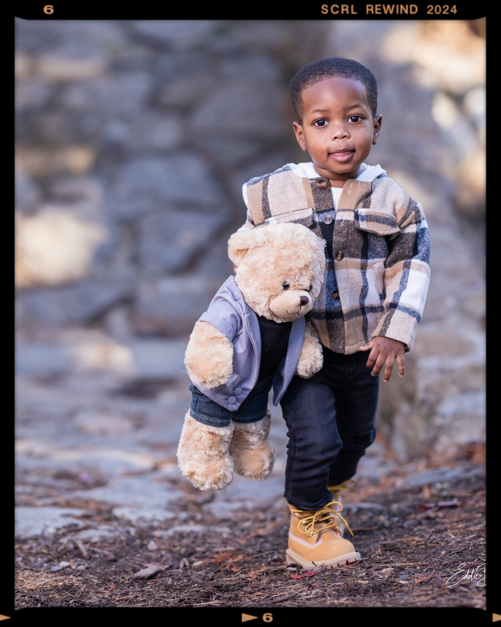 Outdoor portraits showcasing young boy