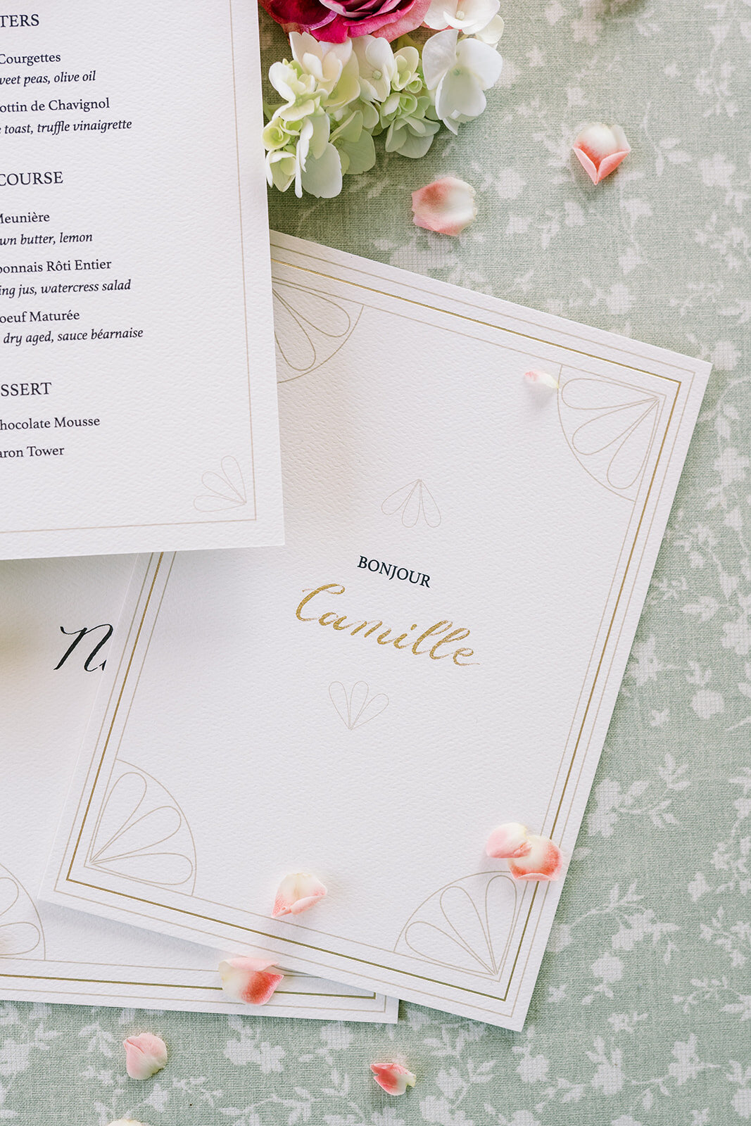 custom-calligraphy-menu