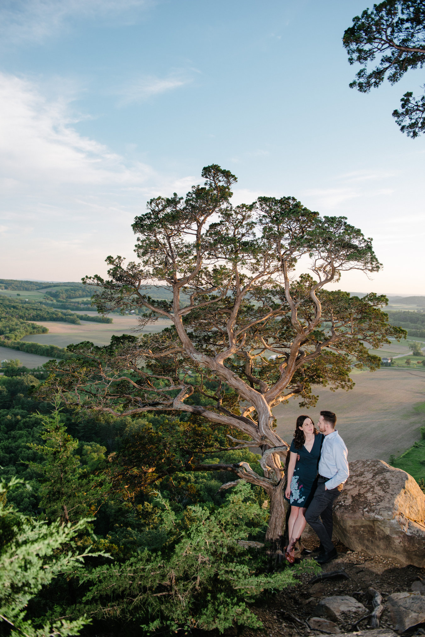 engagement session at Gibralter Rock
