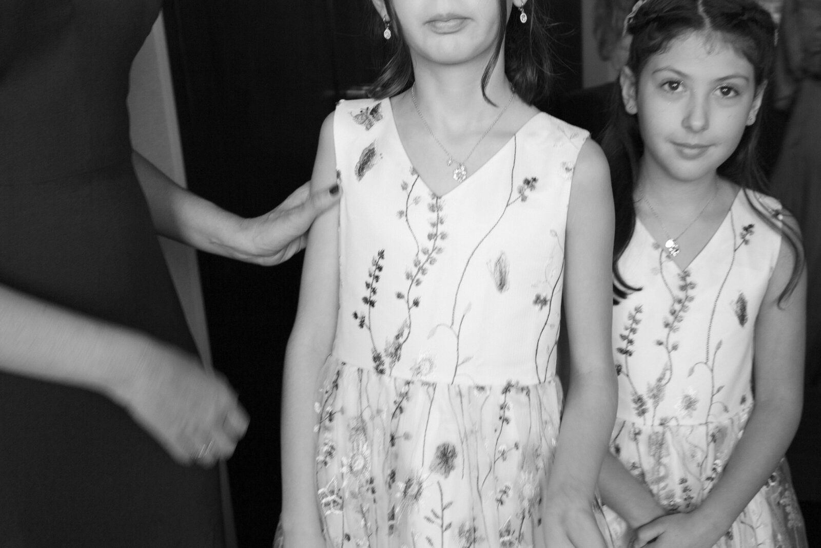 Flower girl portrait at the 101 in Seattle.