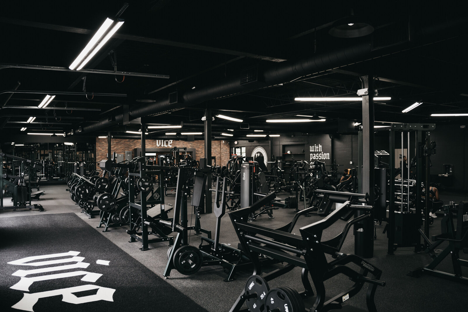 Vice Gym training floor