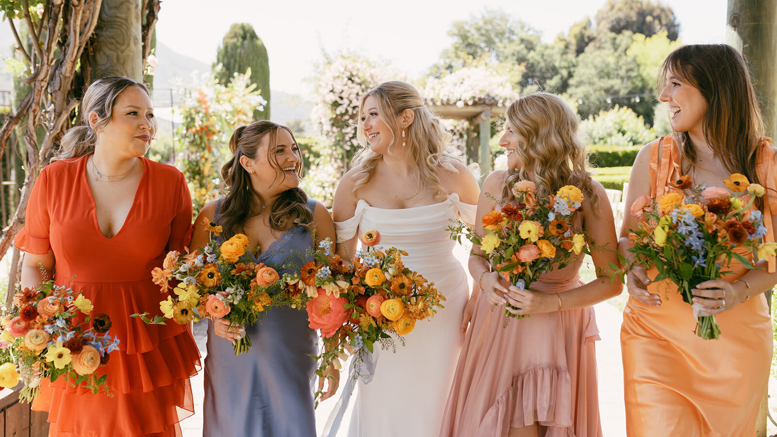 Colorful Bernardus Spring Wedding33