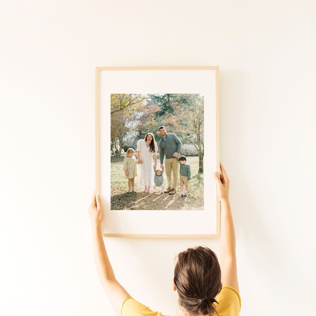 Neutral Aesthetic Photo Frame Mockup Instagram Post
