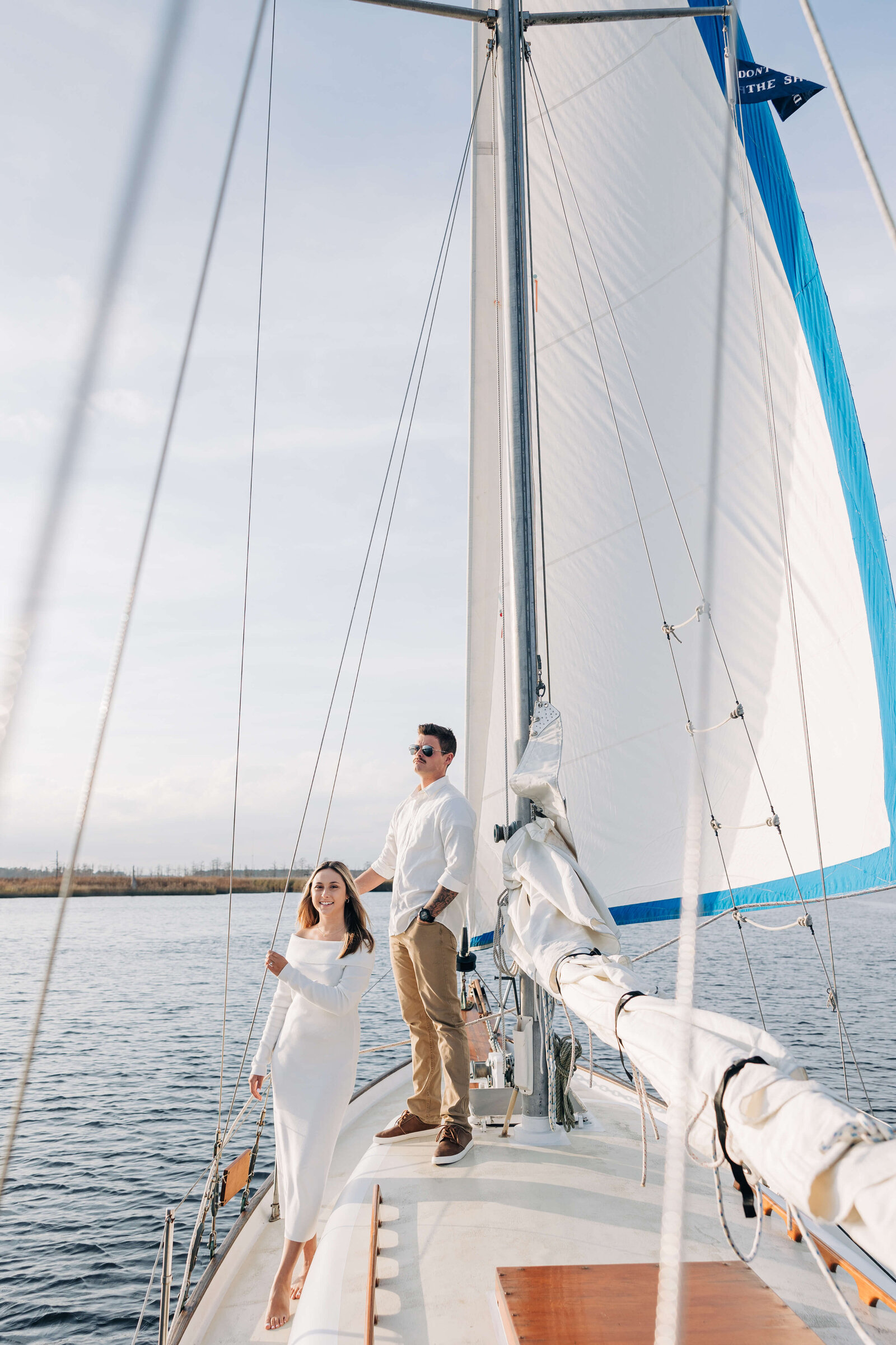 Couple-on-sailboat-Downtown-Wilmington