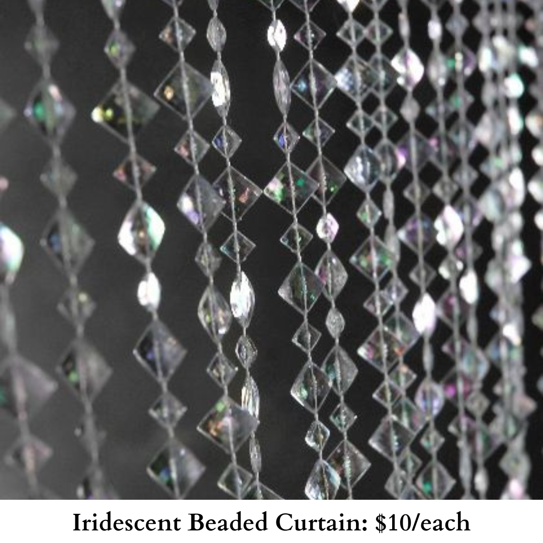 Iridescent Beaded Curtain-494