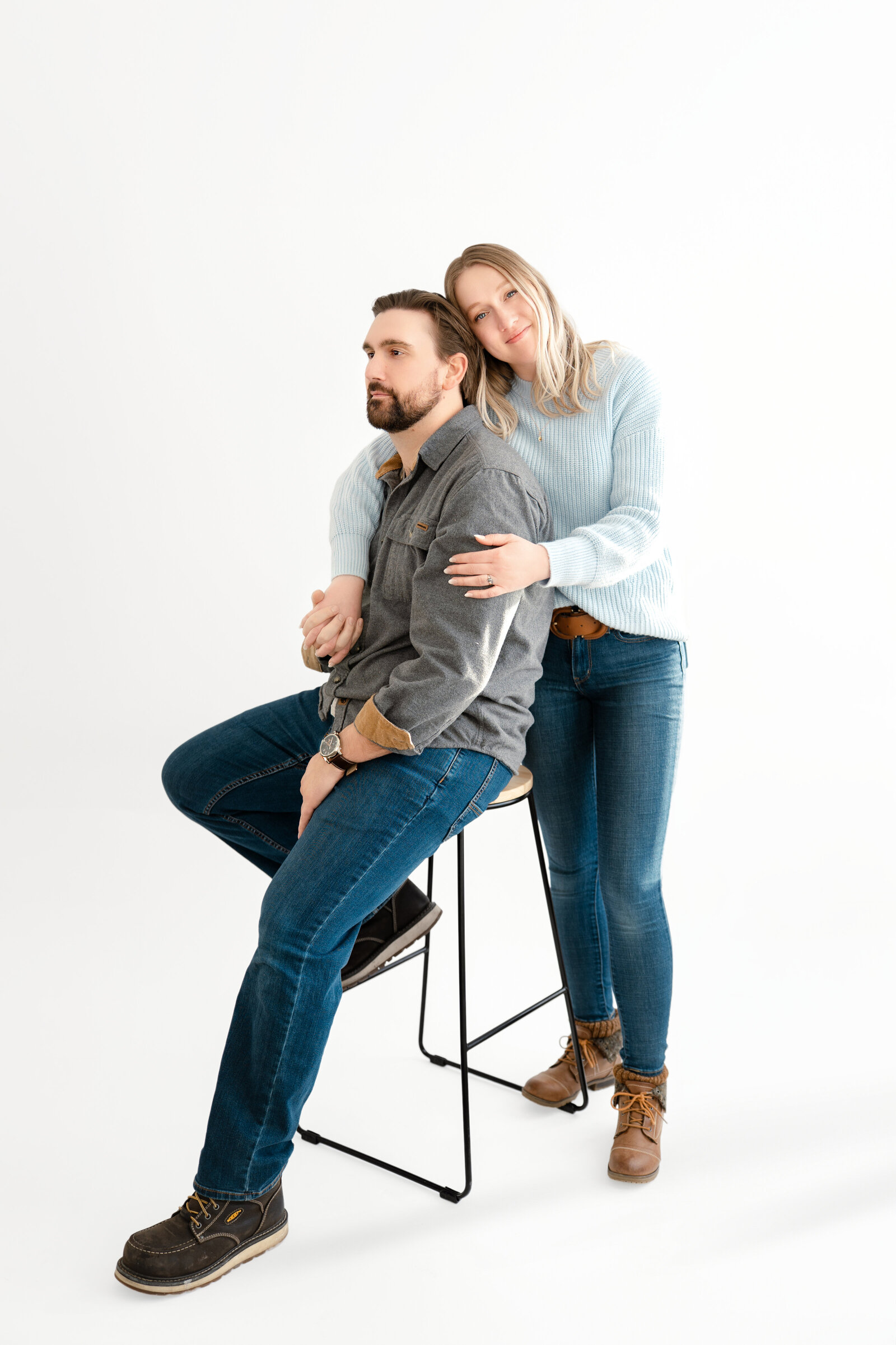iron mountain engagement session