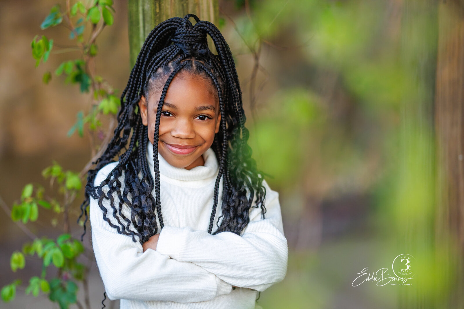 young girl model pose