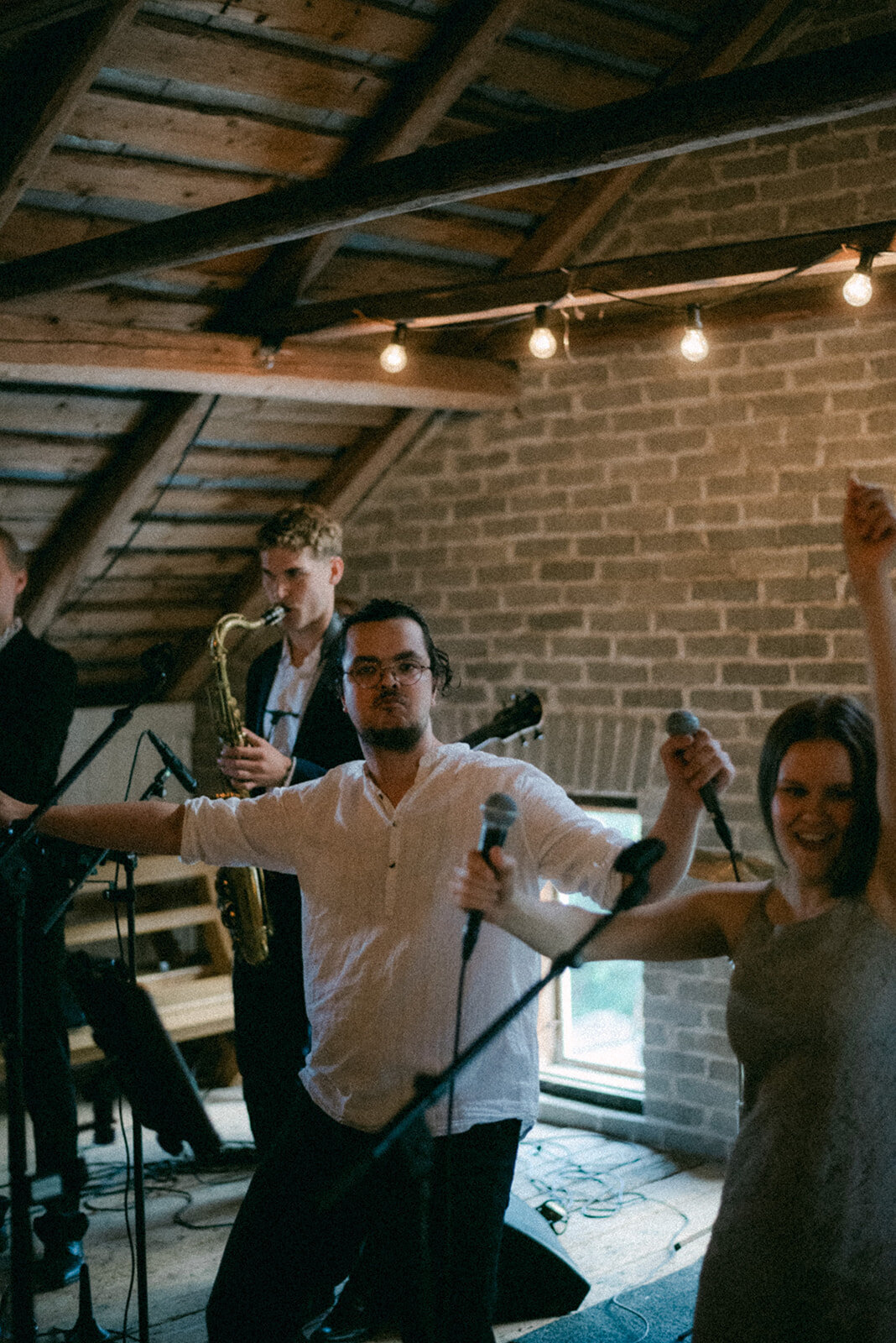 Wedding photo of an Intimate  wedding reception  in Porvoo by photographer Hannika Gabrielsson