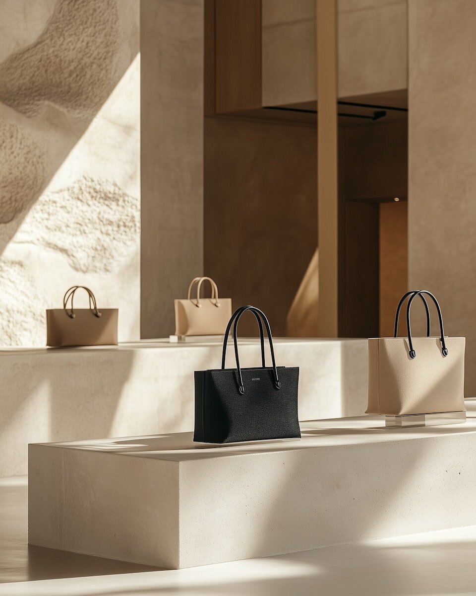 Luxury Handbag Display