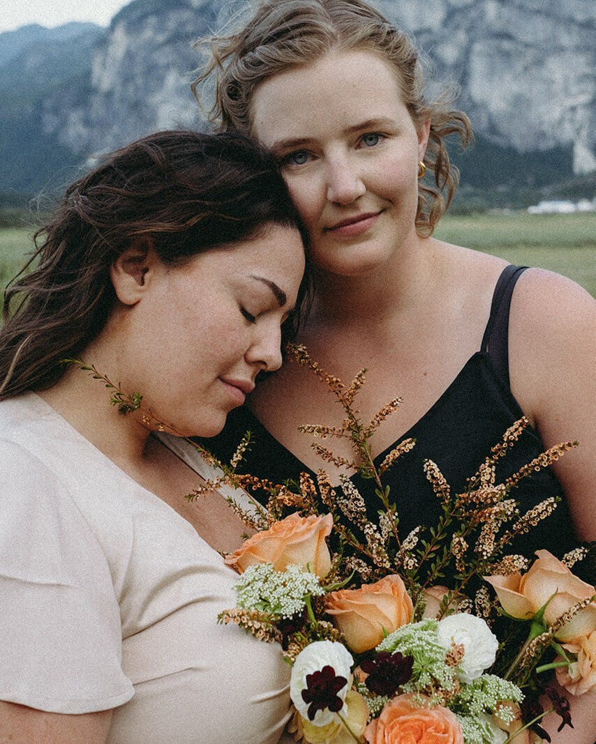 Romantic Squamish Estuary Proposal with Fleurescent Blooms Wildflower Inspired Bouquet-25_websize