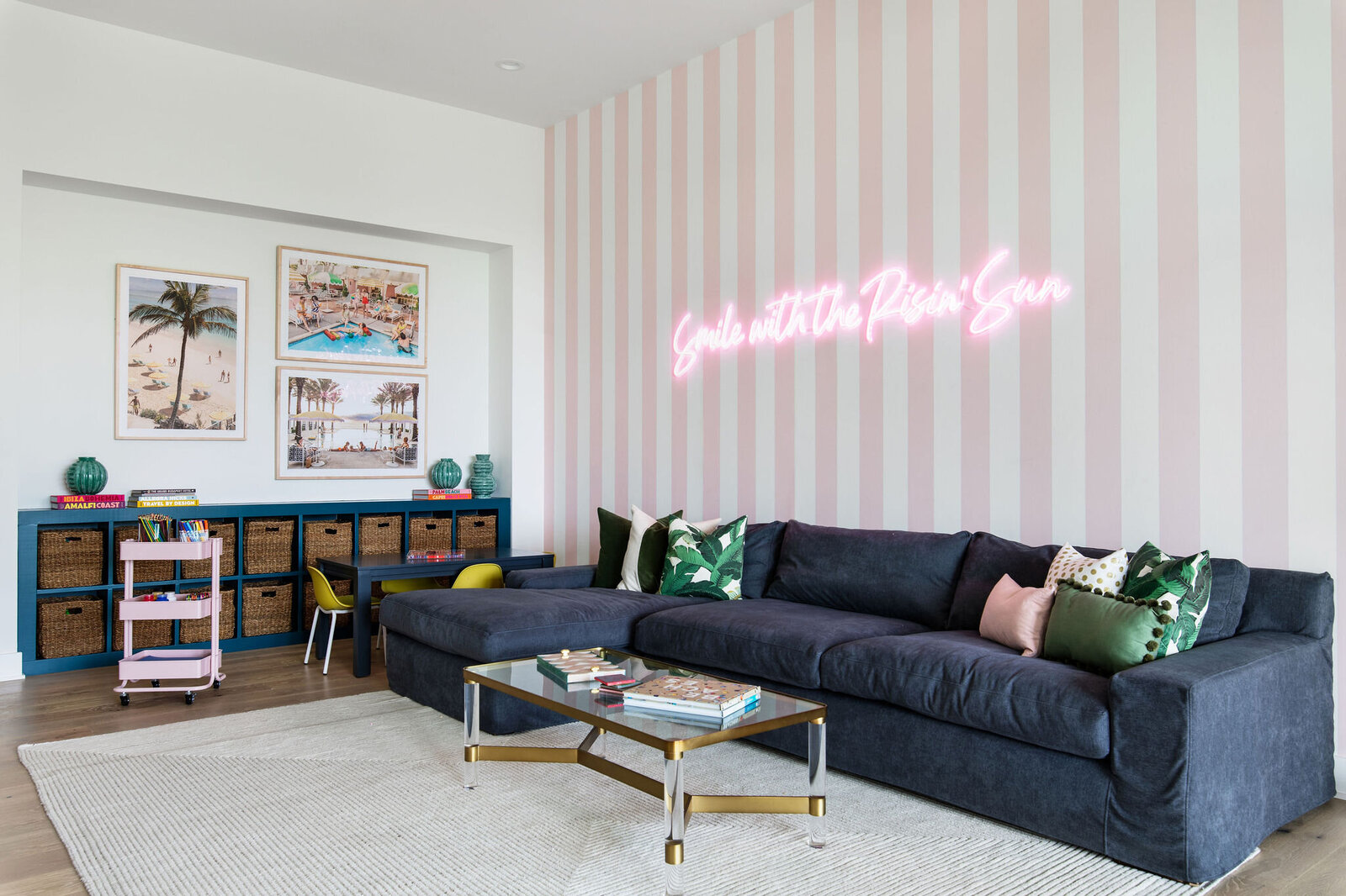 play+room+pink+stripe+walls+neon+sign+nuela+designs