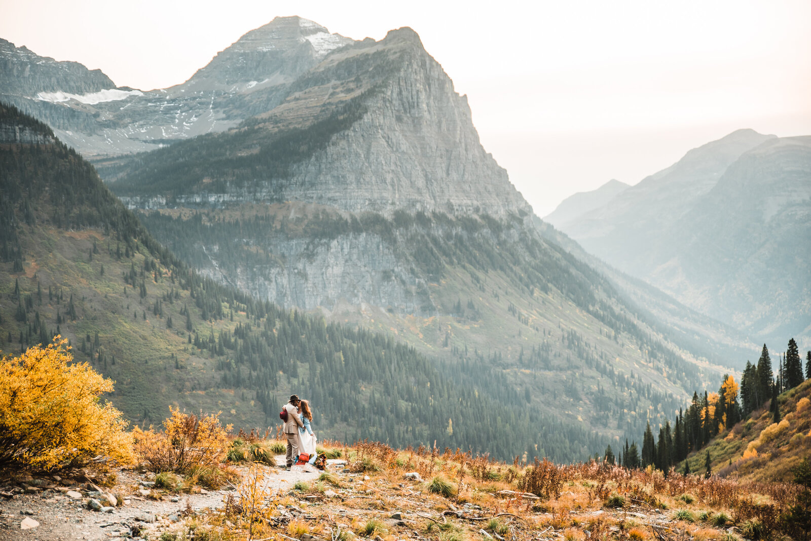 Glacier National Park Fall Elopement Photography Videography002