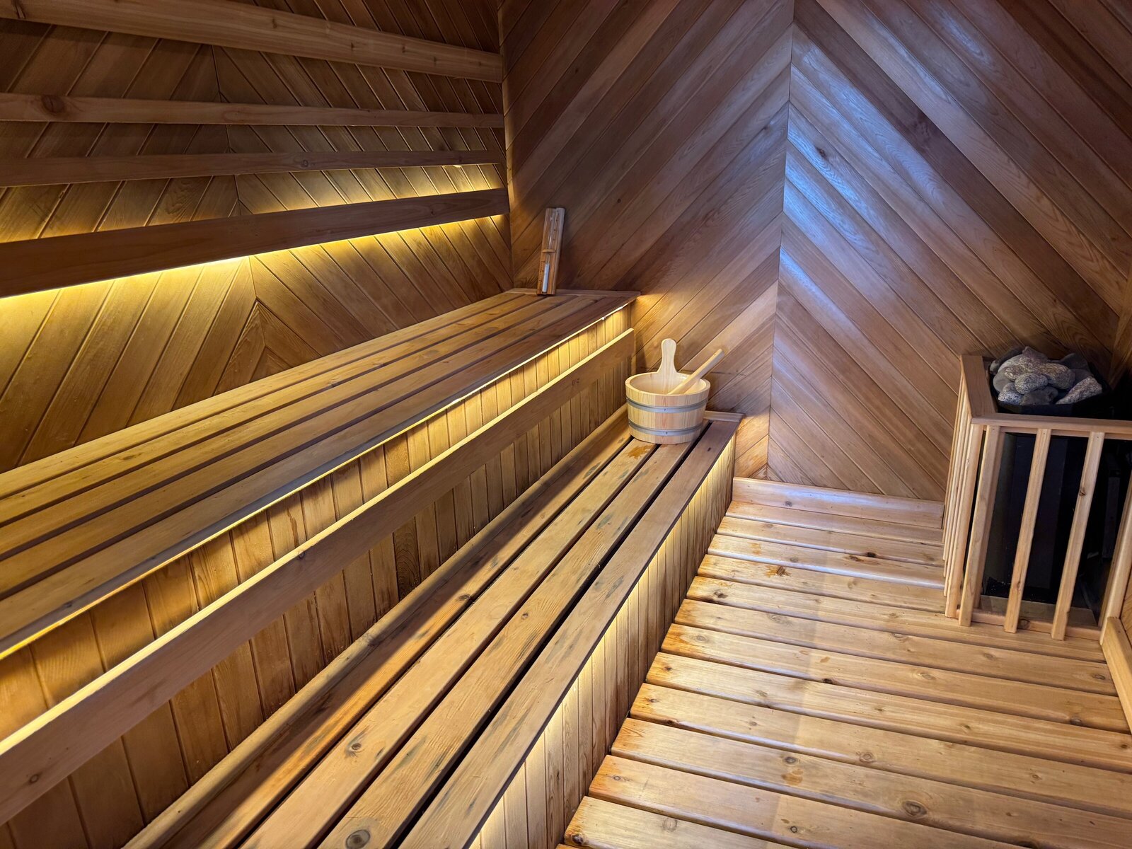 sauna lights
