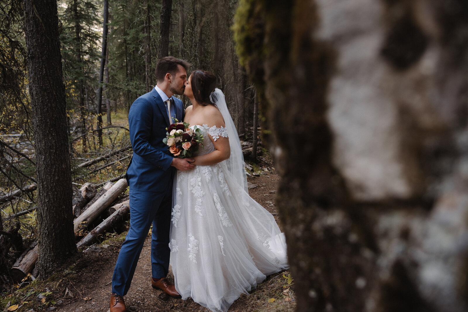 JB Photography - Intimate Romantic Kananaskis Elopement-8