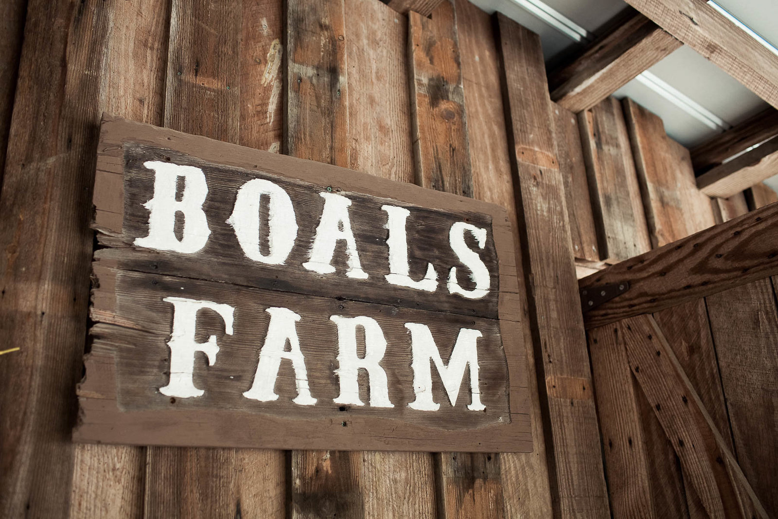 Sign of Boals Farm, Charleston, South Carolina