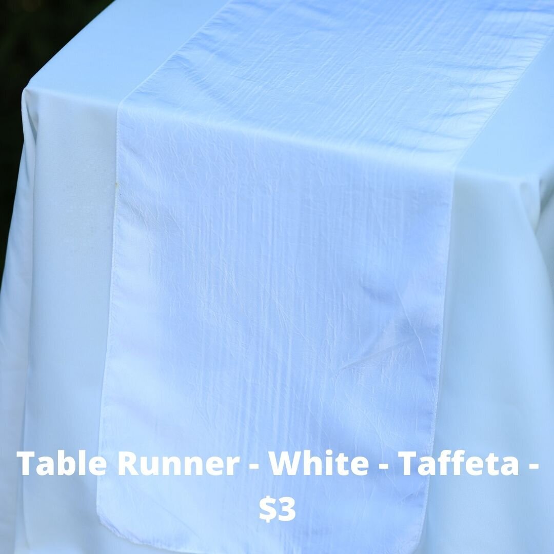 white taffeta