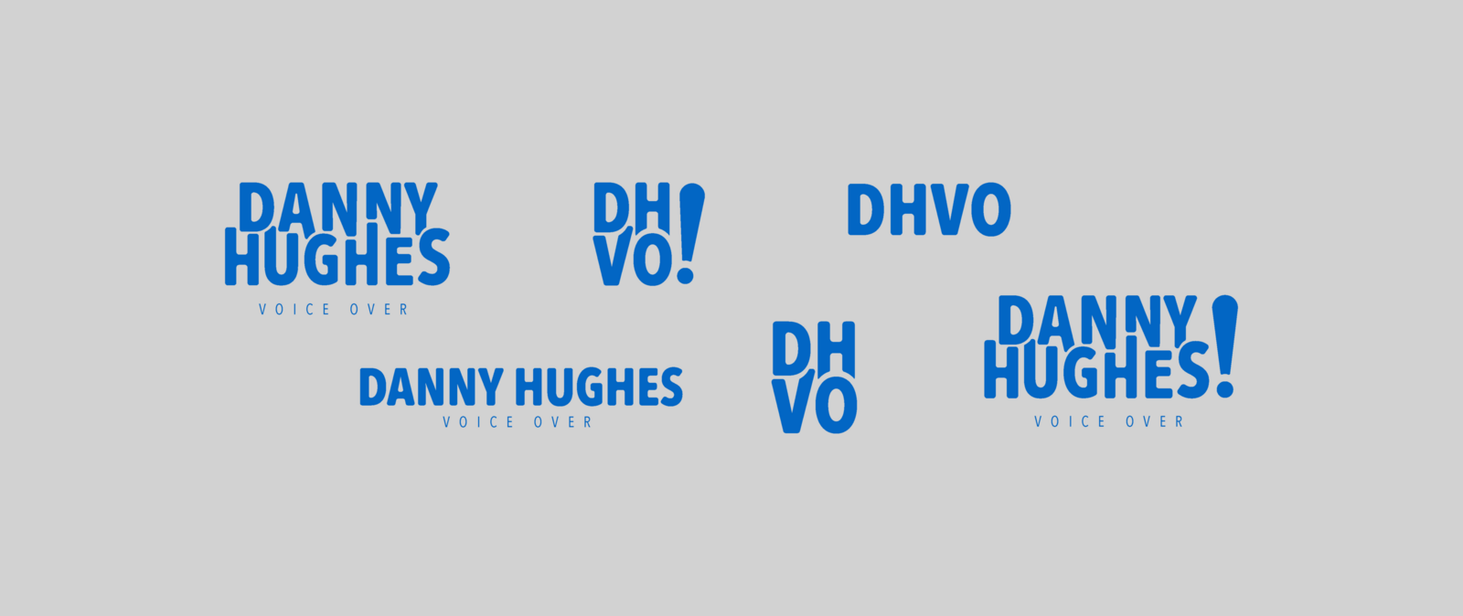 Collage of logos for Danny Hughes VO