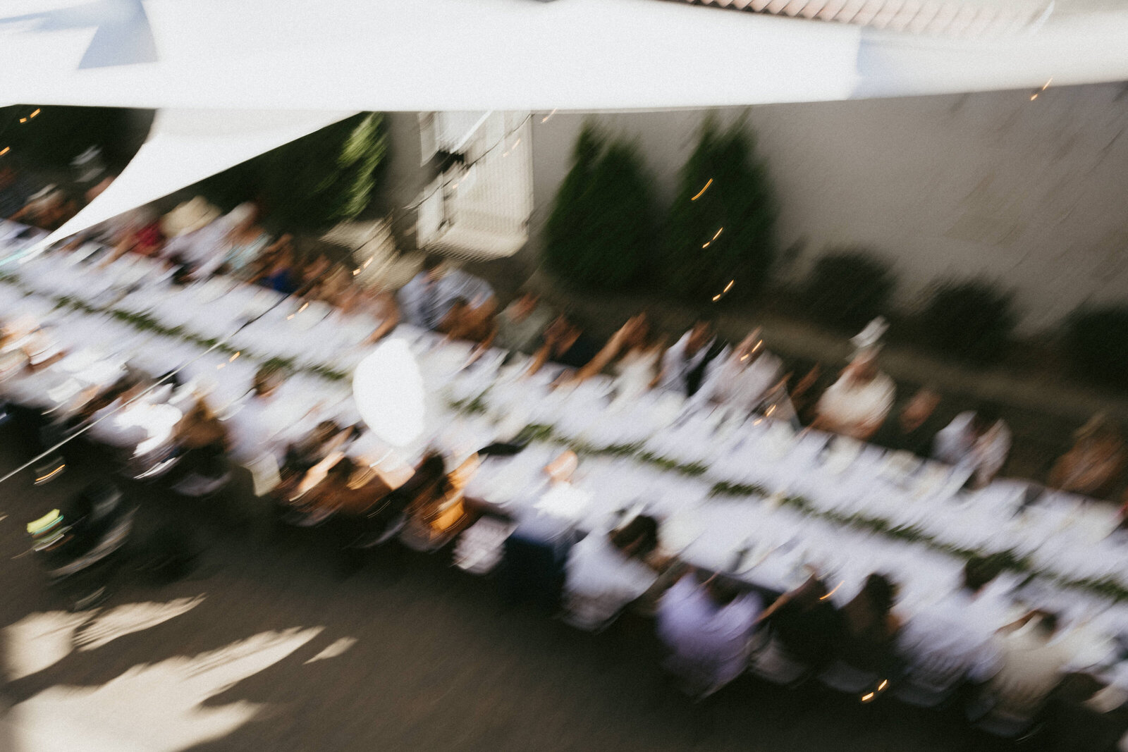 Alberta wedding reception table captured by Alberta wedding photographer