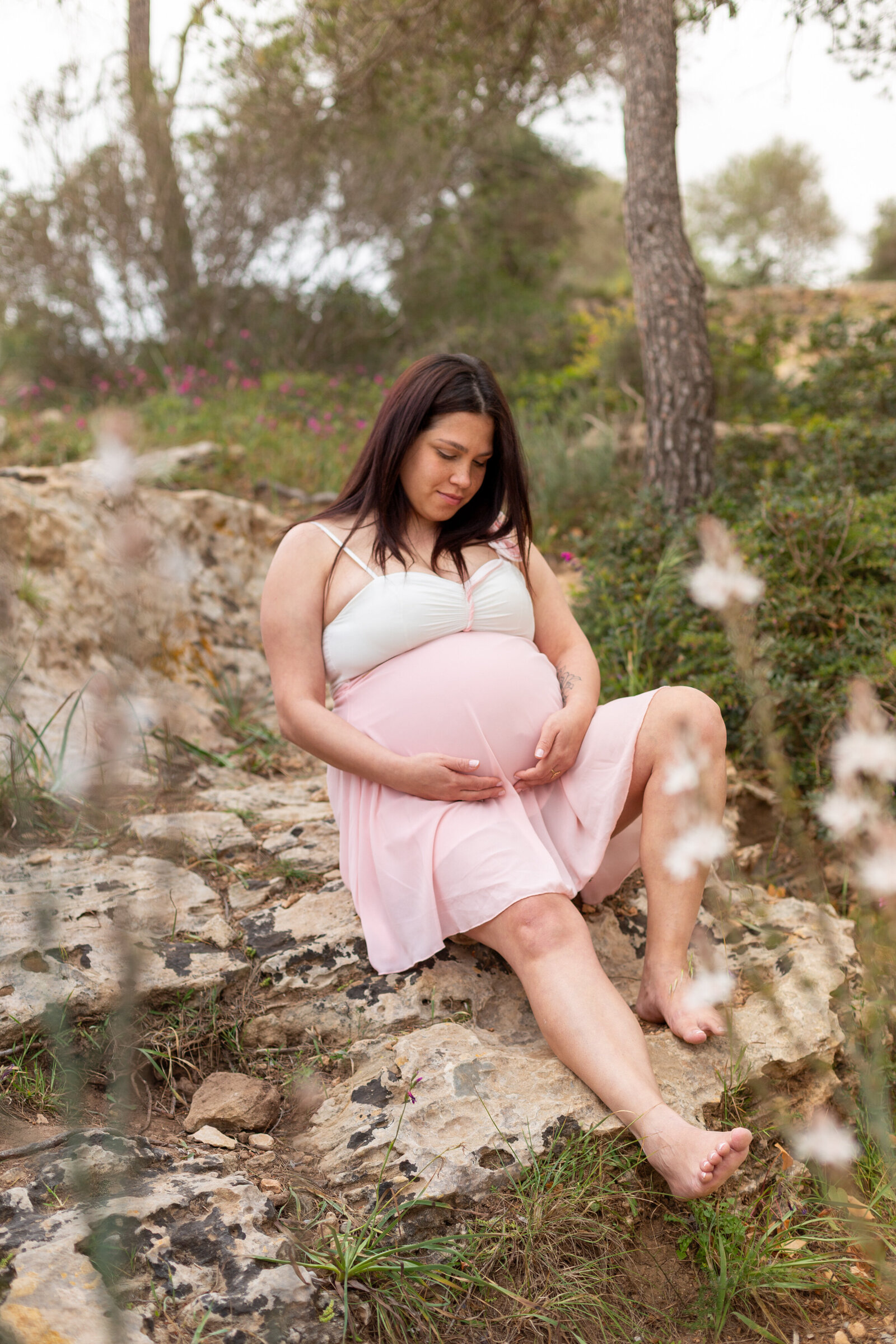 Maternity shooting Mallorca Ayna 3