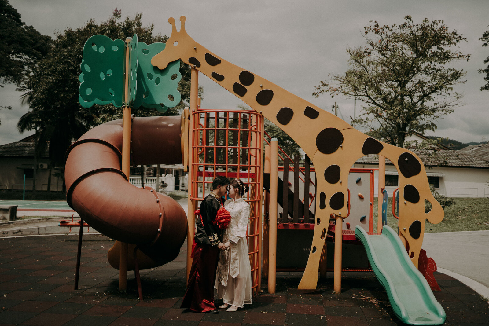 couple in the playground