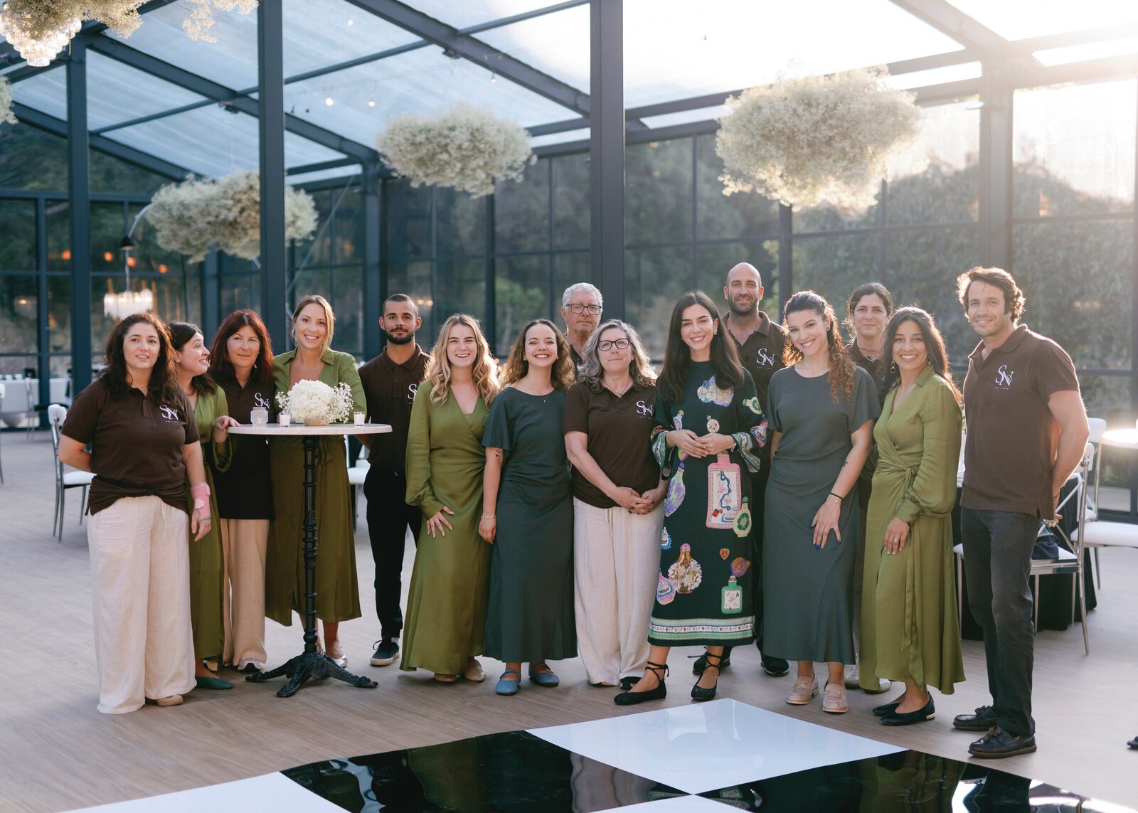 Image of the team members at Sofia Nascimento Studios