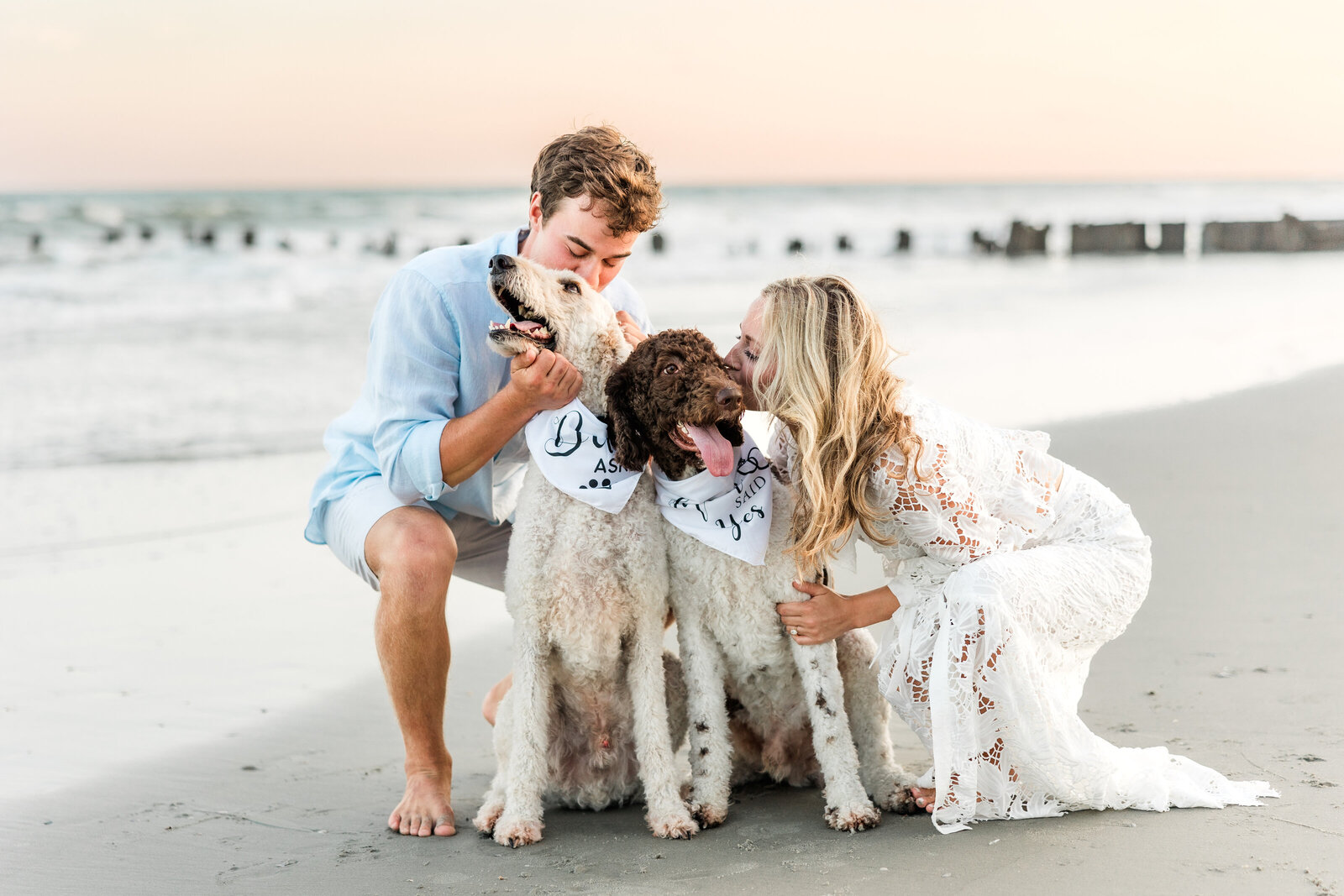 Emma Kate + Will  Beach Engagement-4
