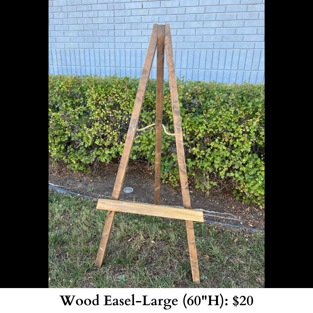 Wood Easel-Large-883
