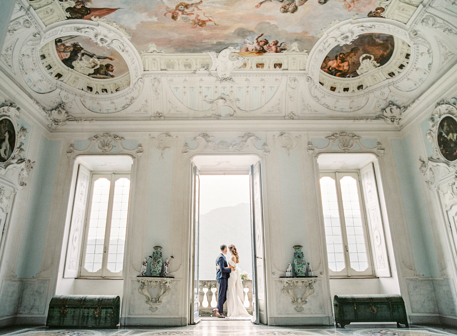 Destination wedding at Villa Sola Cabiati on Lake Como Italy by Lake Como Wedding Photographer Amy Mulder Photography